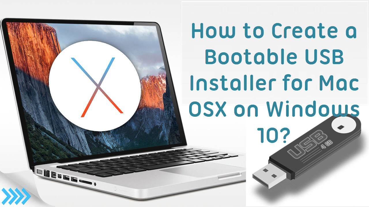 make a booable usb for installing osx?